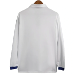 2016-17 Real Madrid Retro Long Sleeve Home Jersey